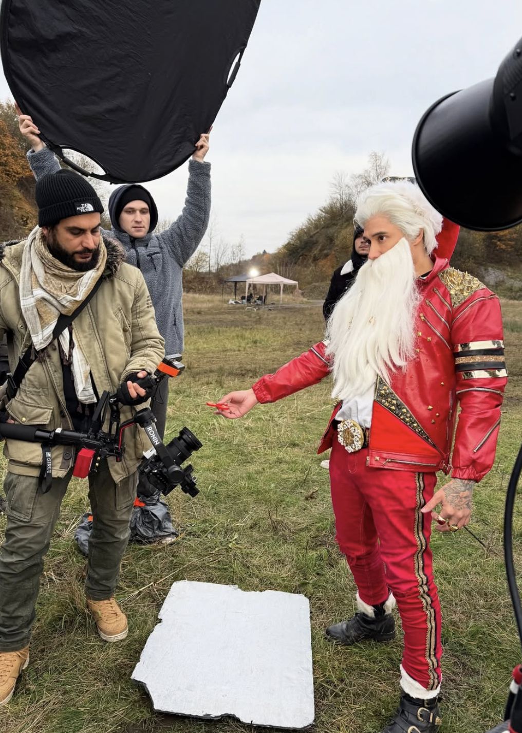 Der Mann im Mond, behind the scenes